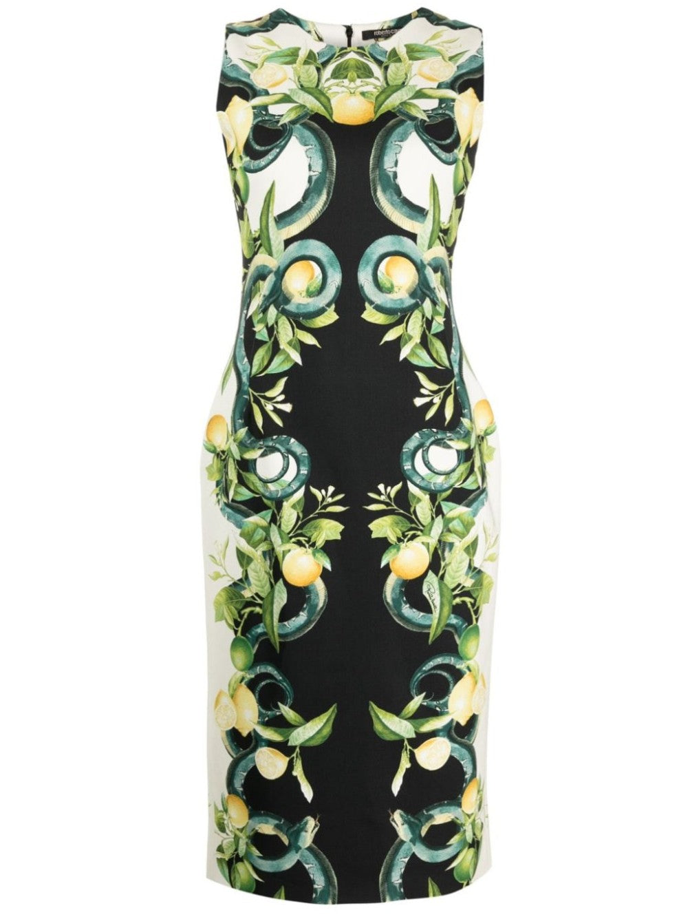 SHORT DRESS WITH LEMON PRINT