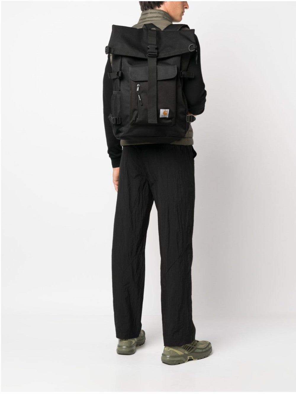 "Carhartt Wip ZAINO LOGATO "PHILIS" Nero"