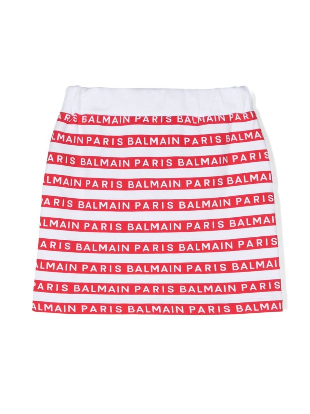 STRIPED LOGO BERMUDA SHORTS