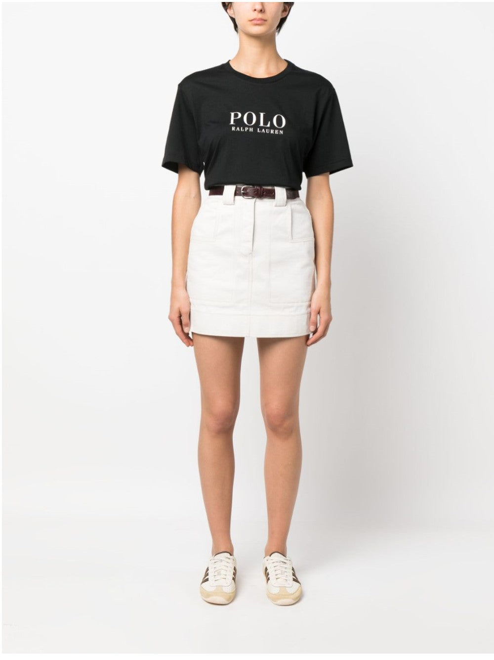 Polo Ralph Lauren T-SHIRT CON LOGO A CONTRASTO Nero