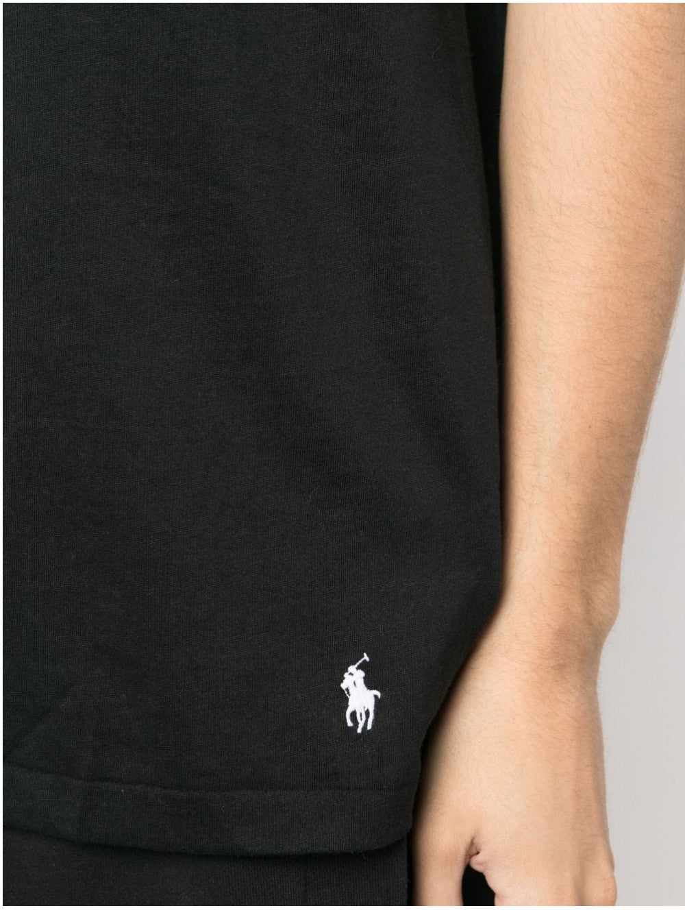 Polo Ralph Lauren T-SHIRT CON LOGO A CONTRASTO Nero