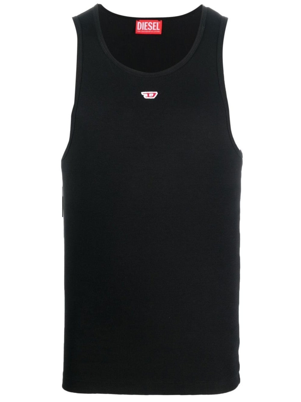 Tank top with embroidered logo