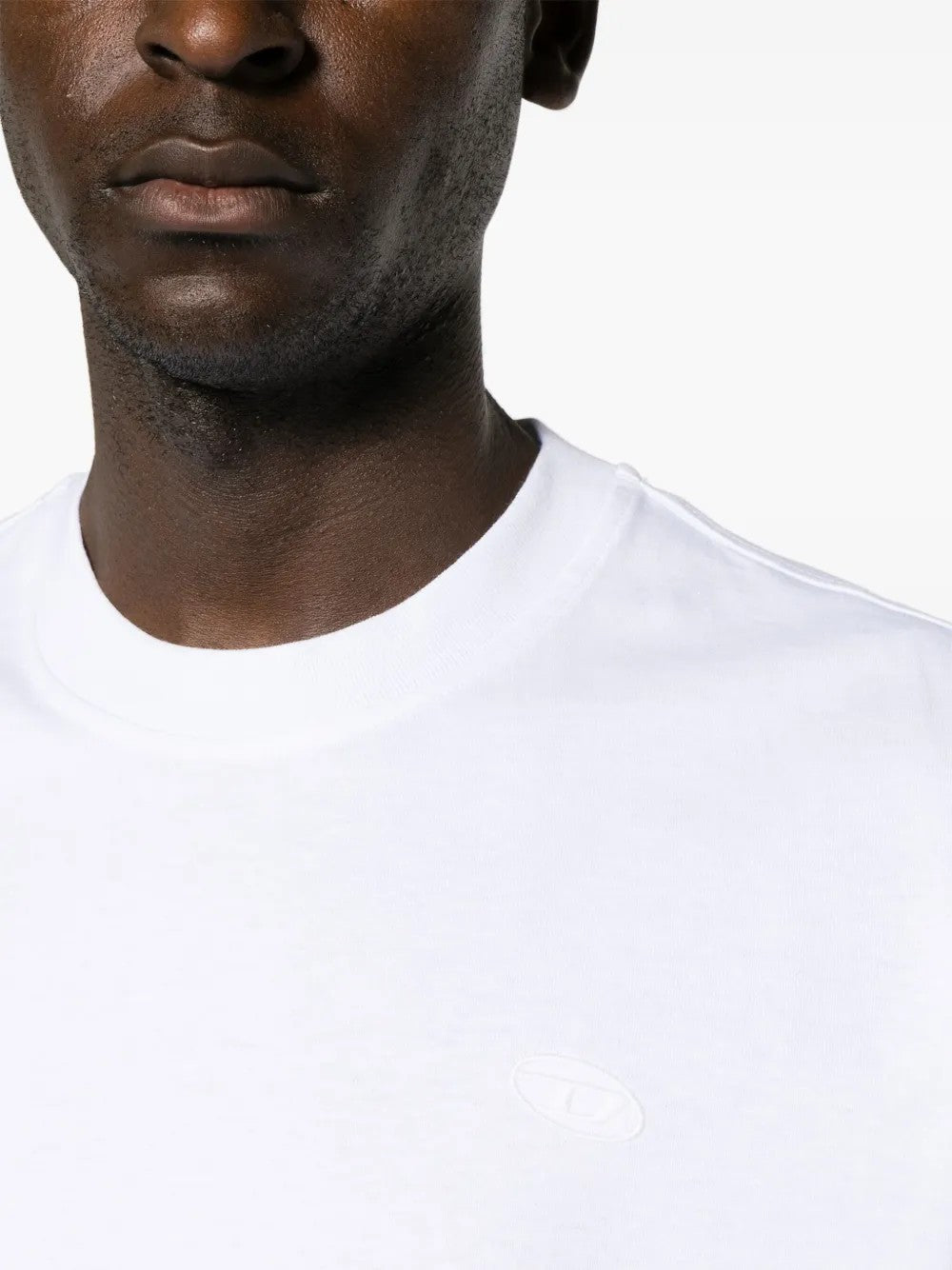 Diesel T-SHIRT CON STAMPA GRAFICA Bianco