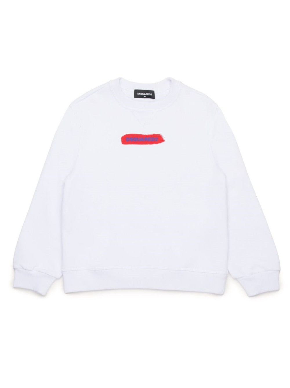 CREW NECK SWEATSHIRT WITH LOGO ON THE FRONT