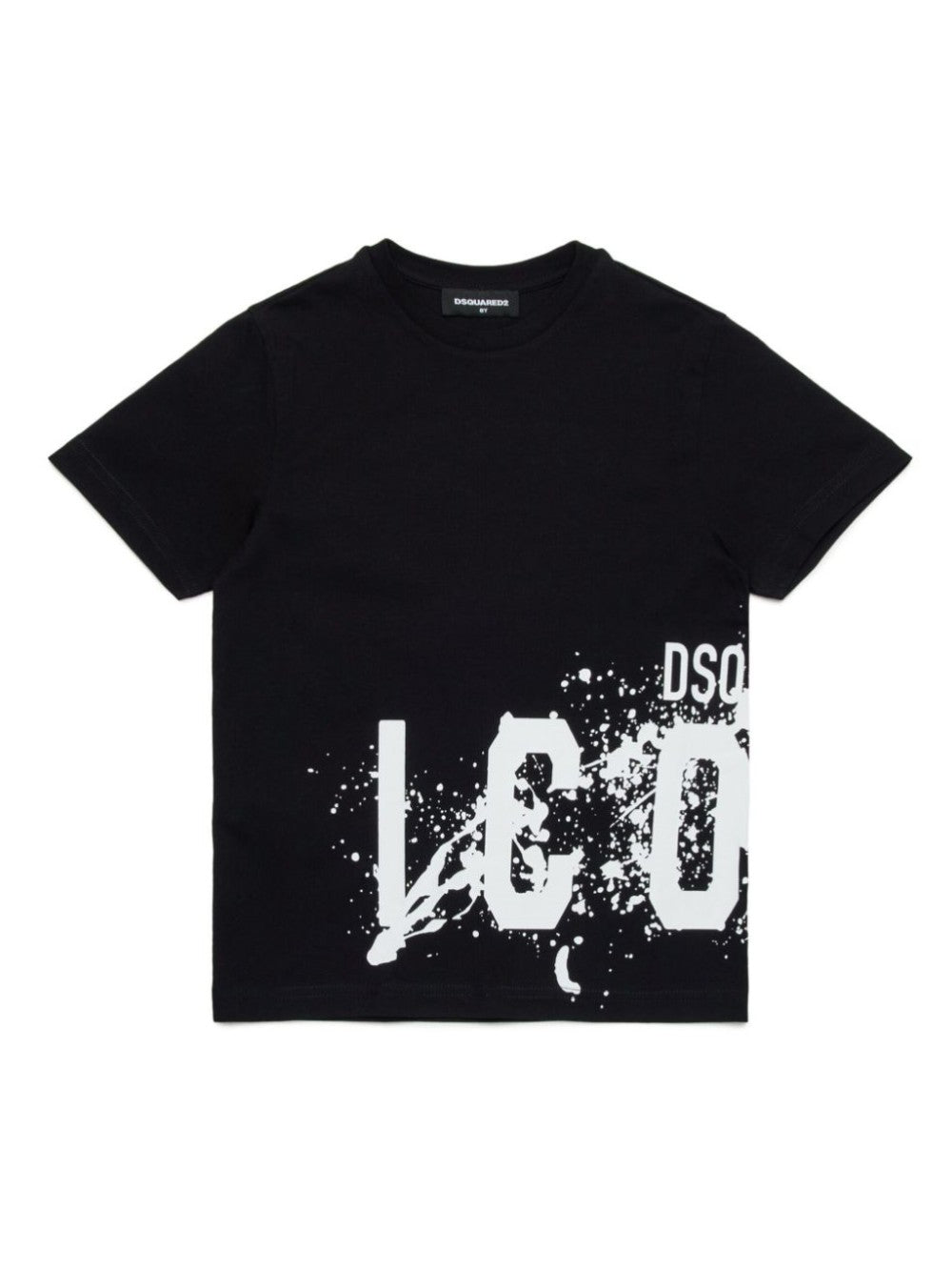 T-SHIRT WITH GRAPHICS ON THE LOW FRONT