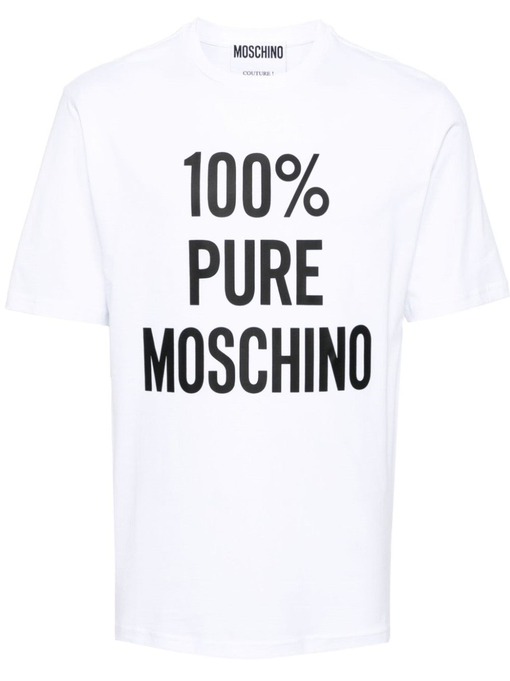 T-SHIRT WITH CONTRASTING FRONT PRINT