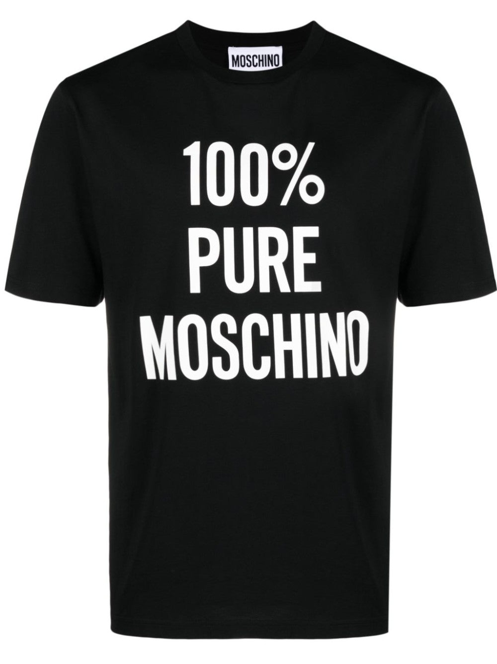 T-SHIRT WITH CONTRASTING FRONT PRINT