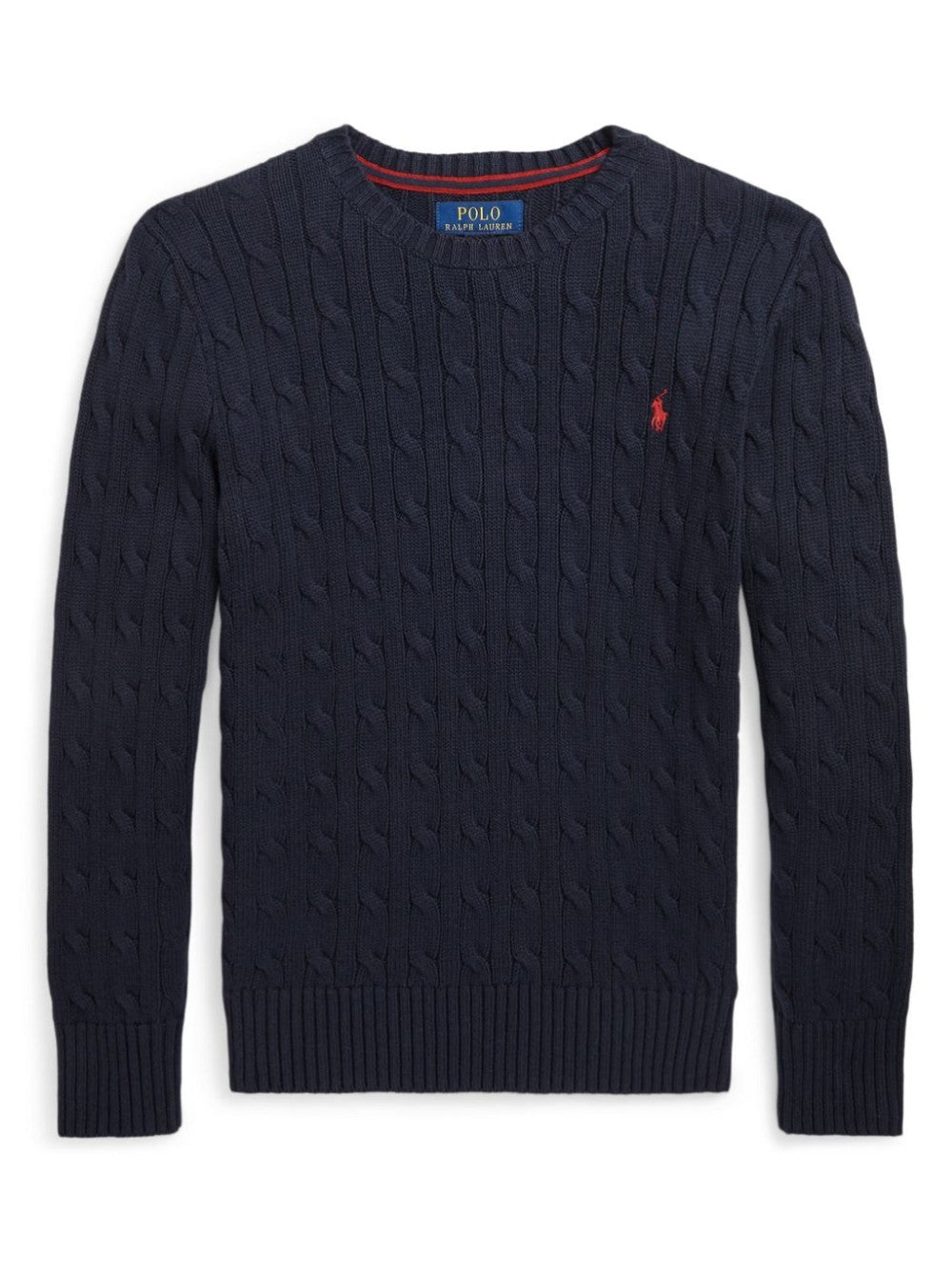 SWEATER WITH EMBOSSED LOGO