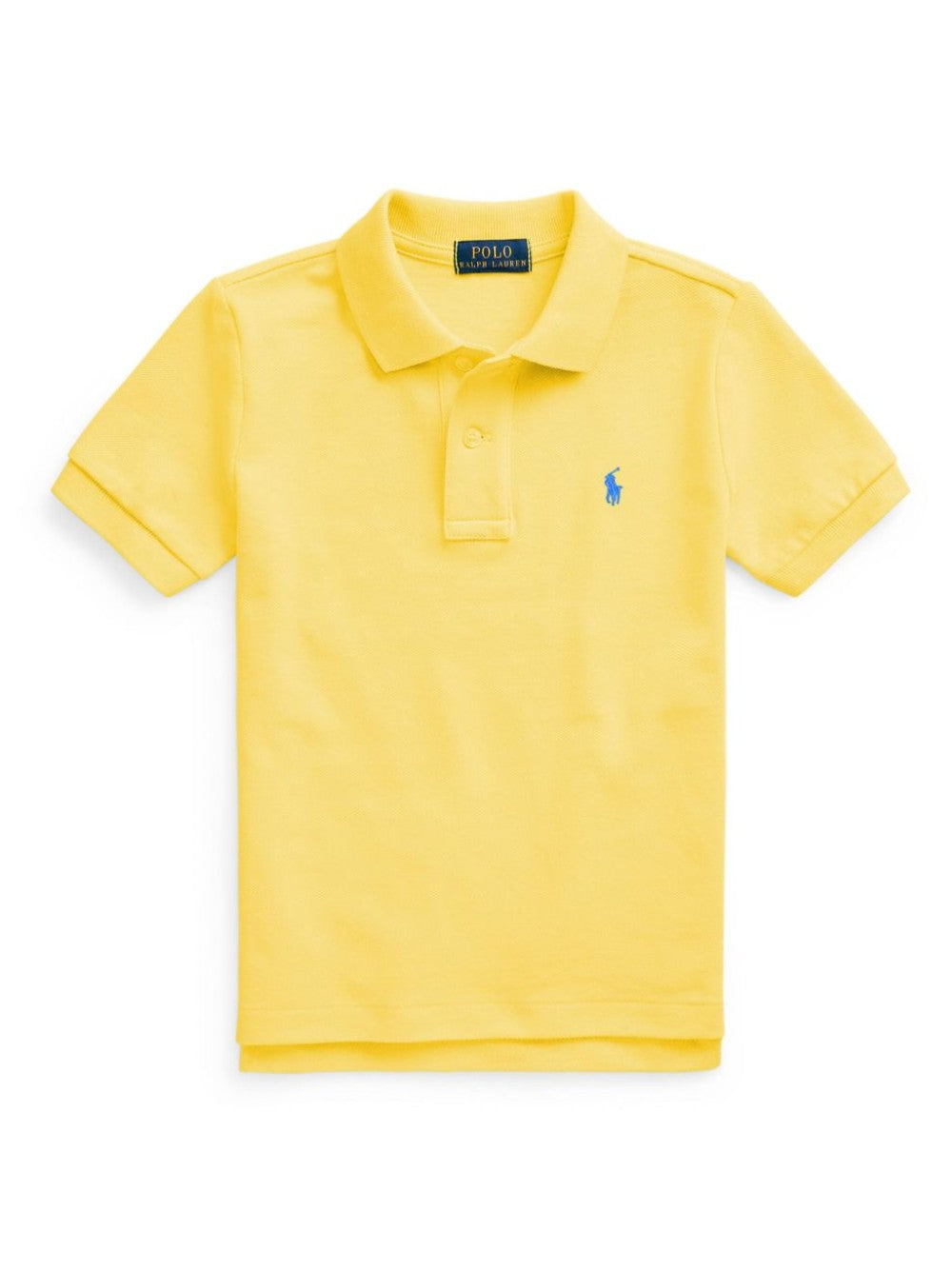 POLO CON LOGO RICAMATO A CONTRASTO