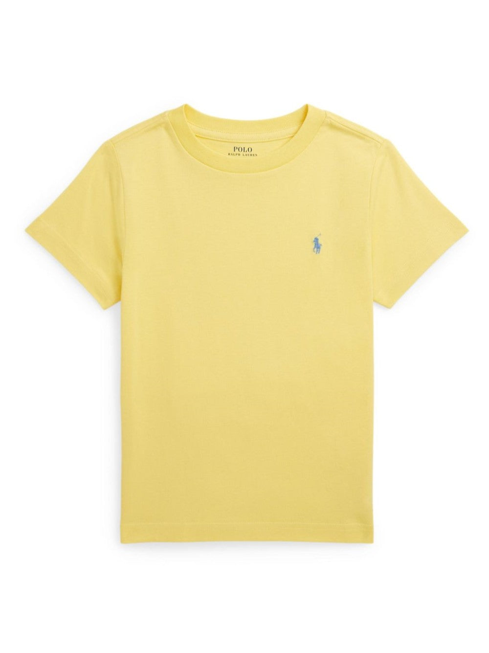 T-shirt with contrast embroidered logo