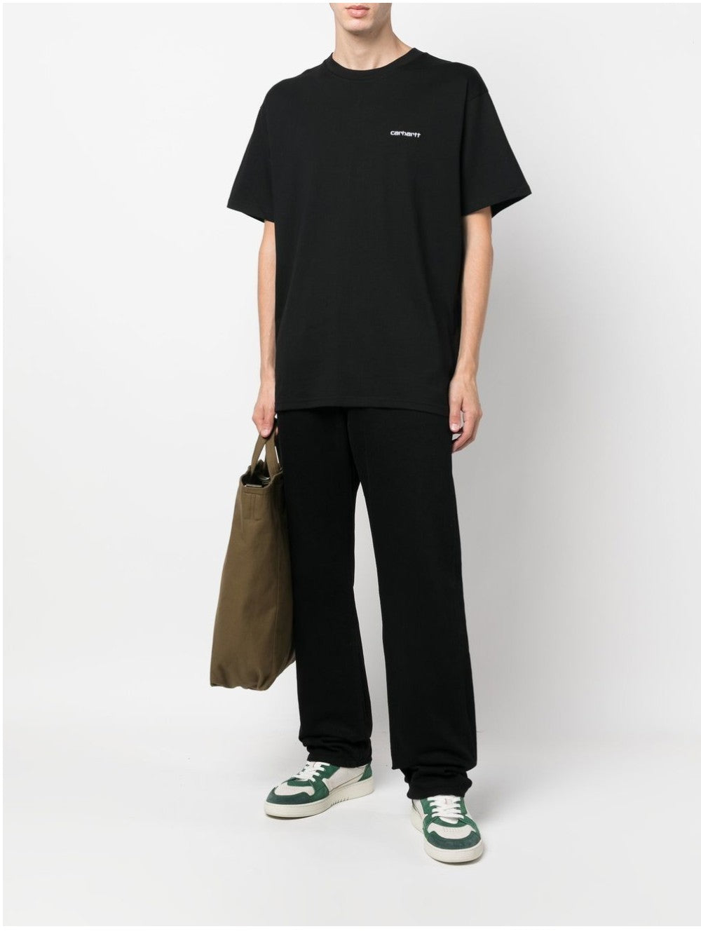 "Carhartt Wip T-SHIRT "SCRIPT EMBROIDERY" Nero"