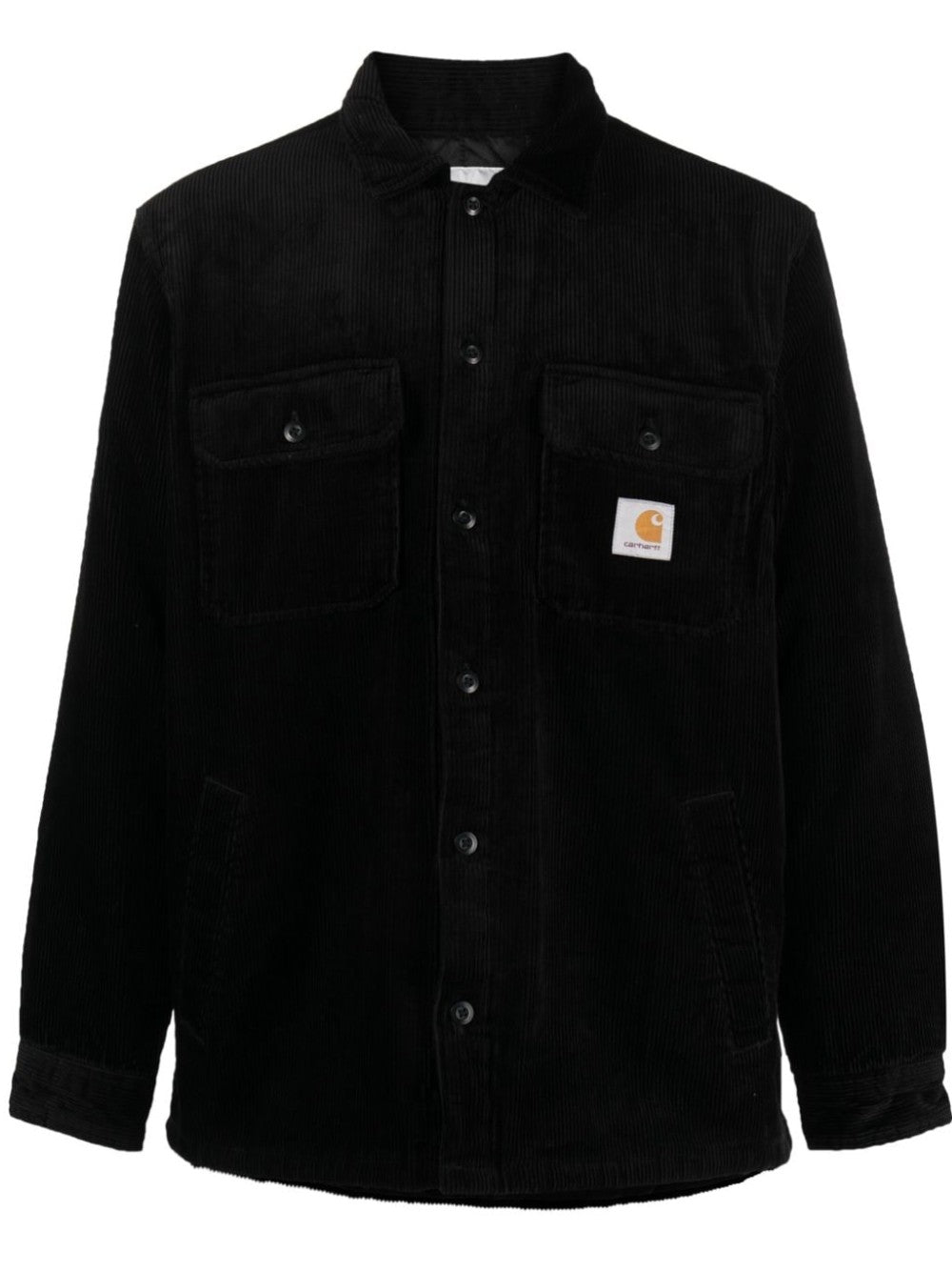 Carhartt Wip CAMICIA WHITSOME A COSTINE Nero