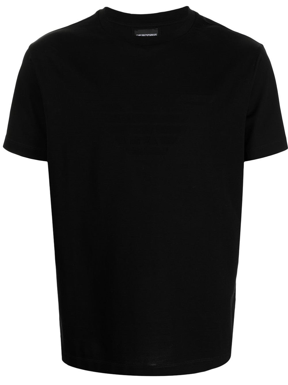 Jacquard front logo t-shirt