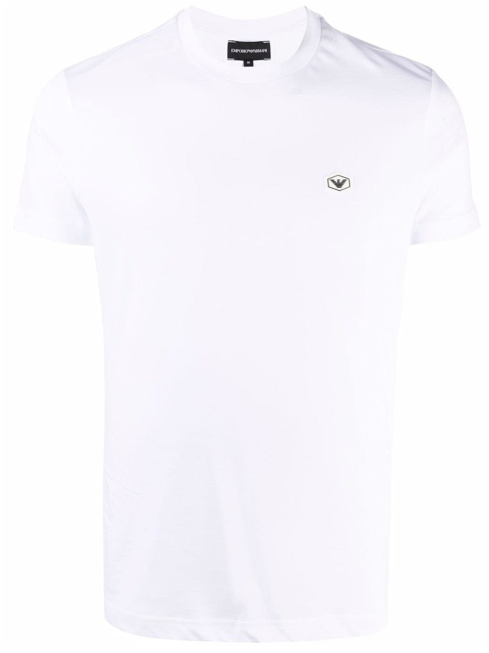 T-shirt with contrasting front logo
