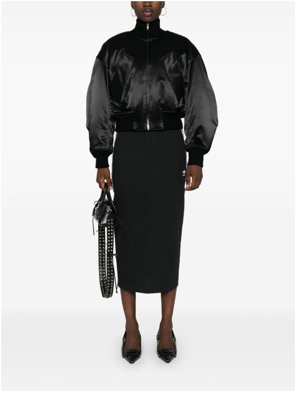 "Adidas LONG SKIRT "KNITTED" Black"