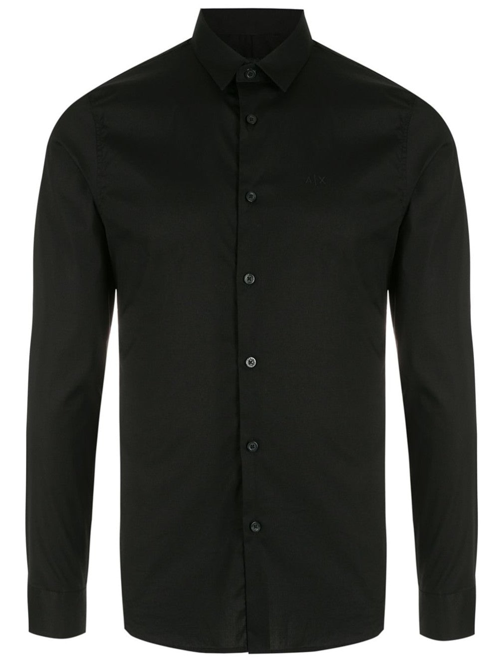 Armani Exchange REGULAR FIT SHIRT Black