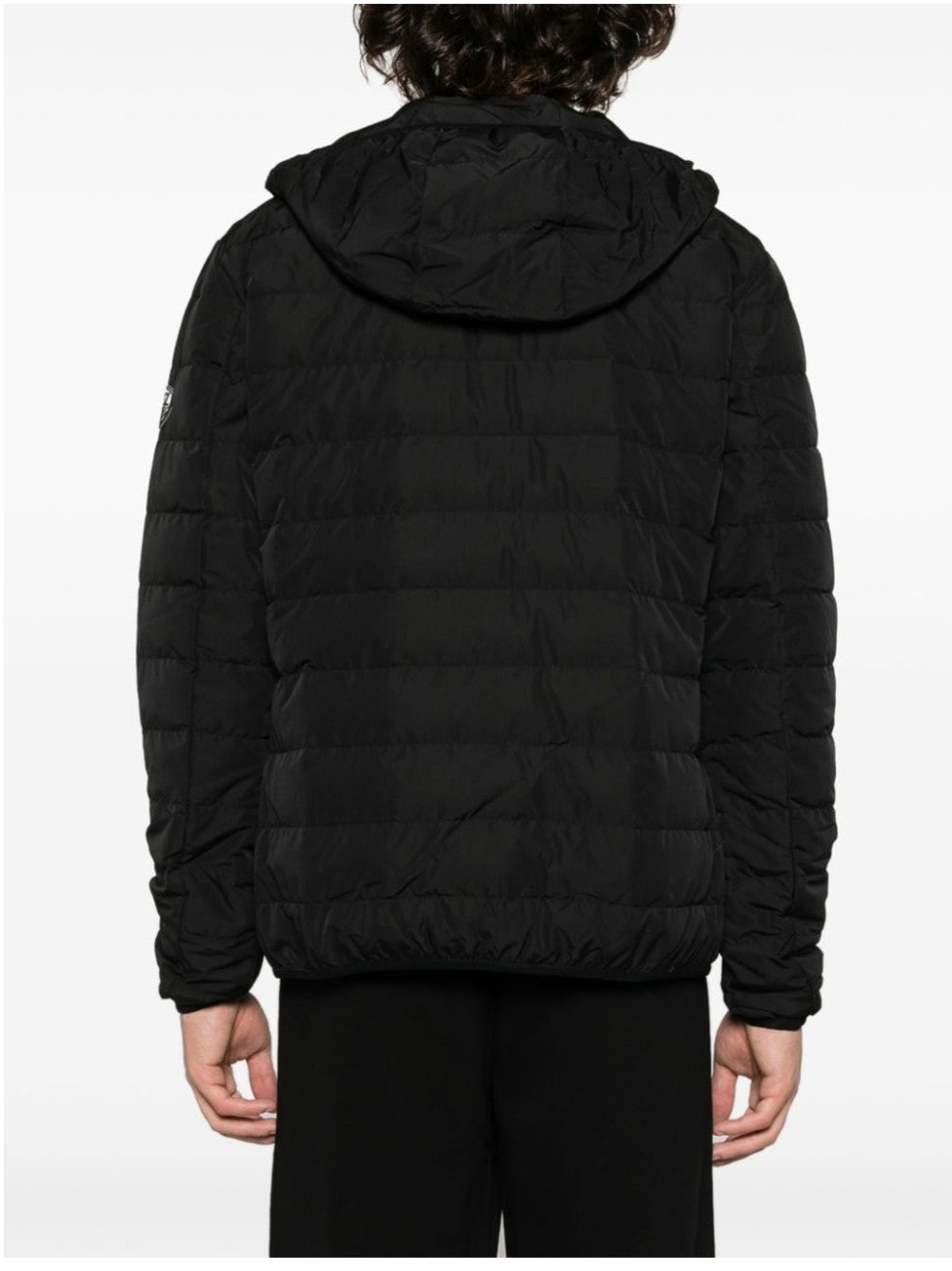 Ea7 BOMBER CON PATCH SCUDETTO Nero