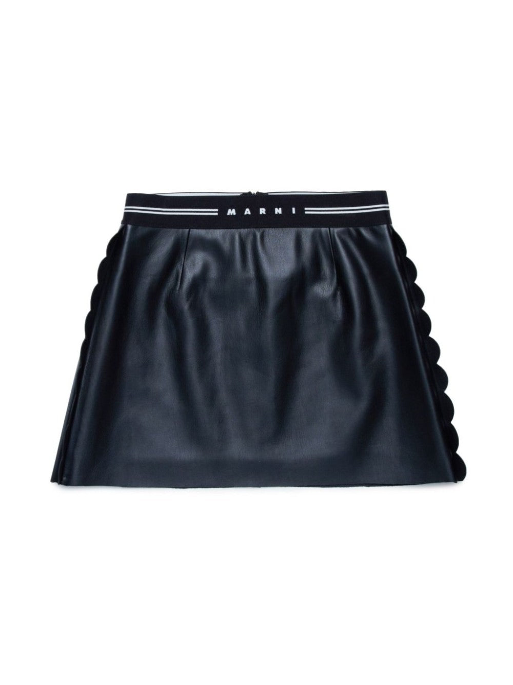 FALDA MINI CON LOGO EN CINTURA