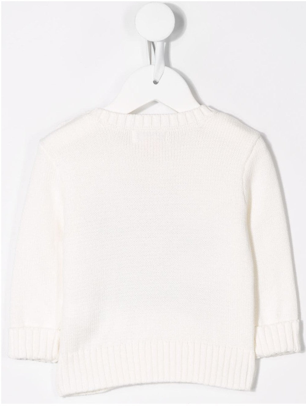 Ralph Lauren SWEATSHIRT MIT POLOBÄR AUF DER VORDERSEITE Weiß