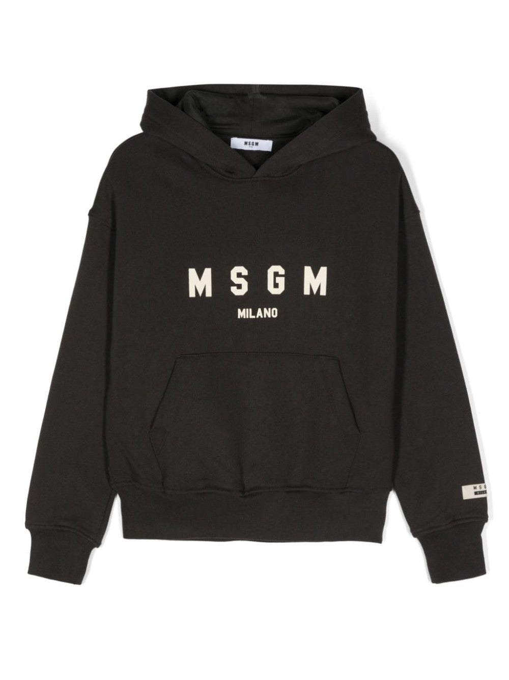 HOODIE WITH CONTRAST LOGO