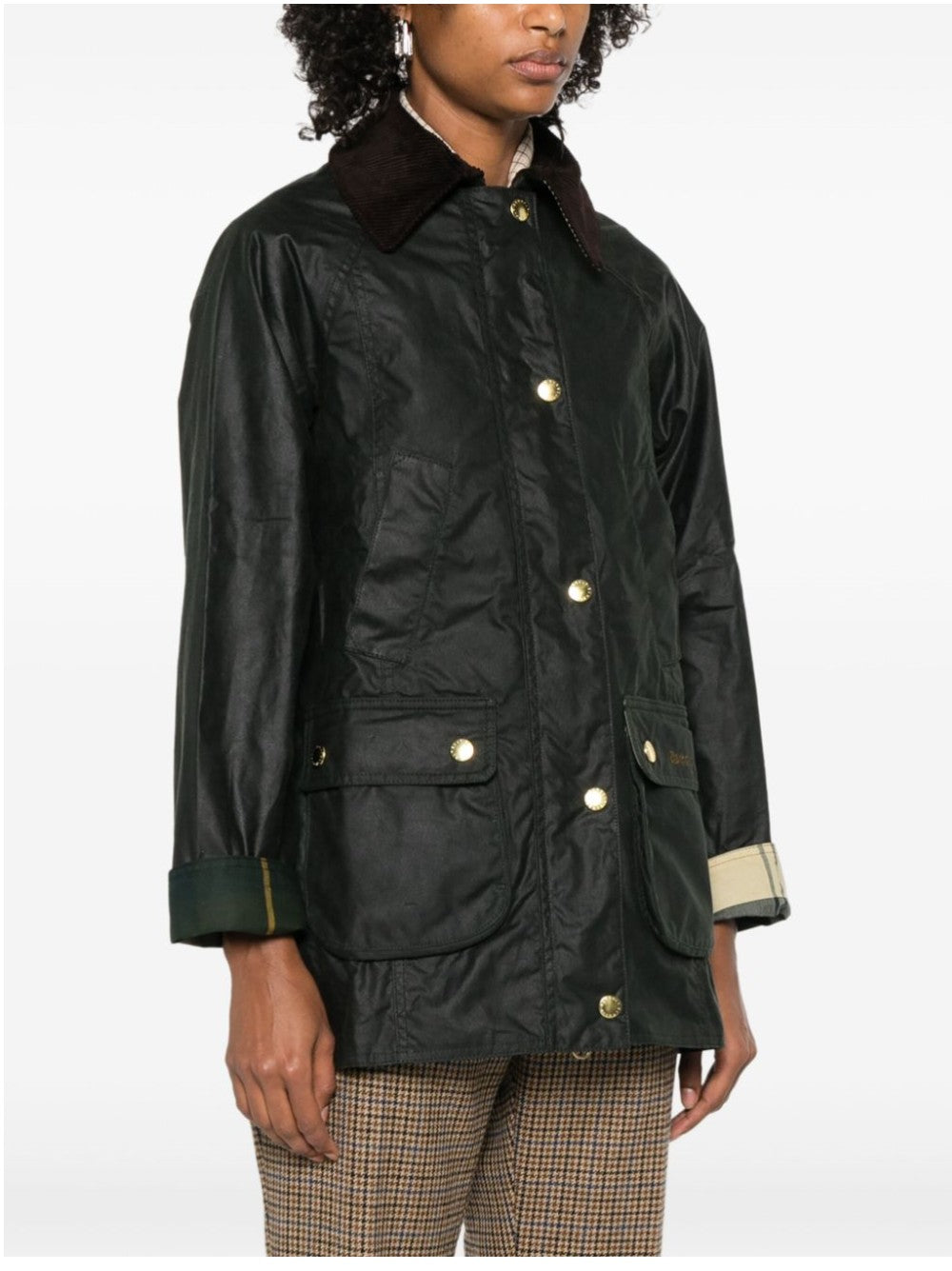 Barbour GIACCA CERATA MODERN BEADNELL Neutro