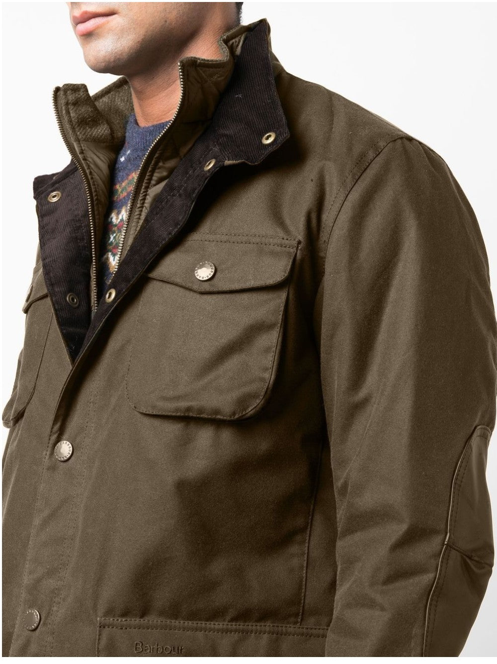 "Barbour GIUBBINO "OGSTON" Verde"