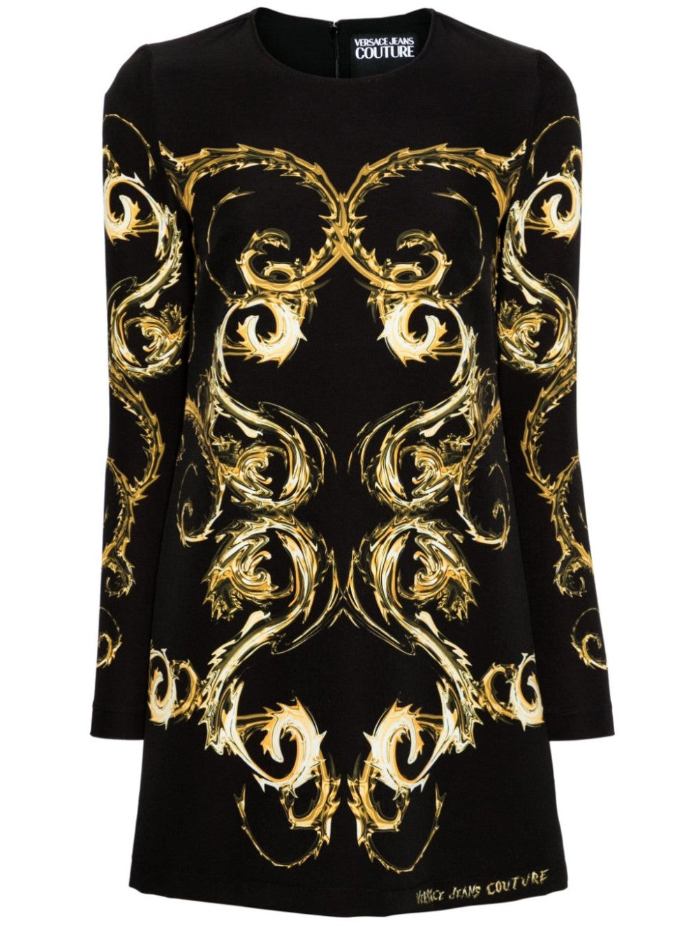 DRESS WITH FANTASY PATTERN