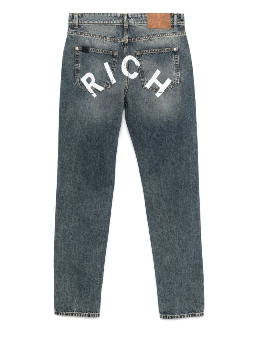 John Richmond JEANS EFFETTO SCHIARITO Blu