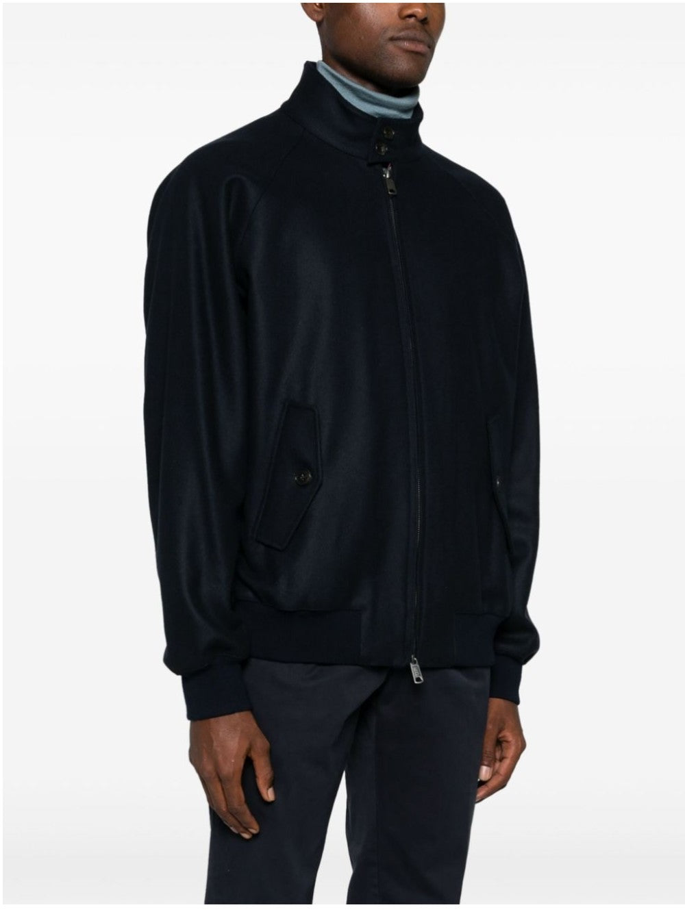 Baracuta BOMBER G9 MELTON Blu