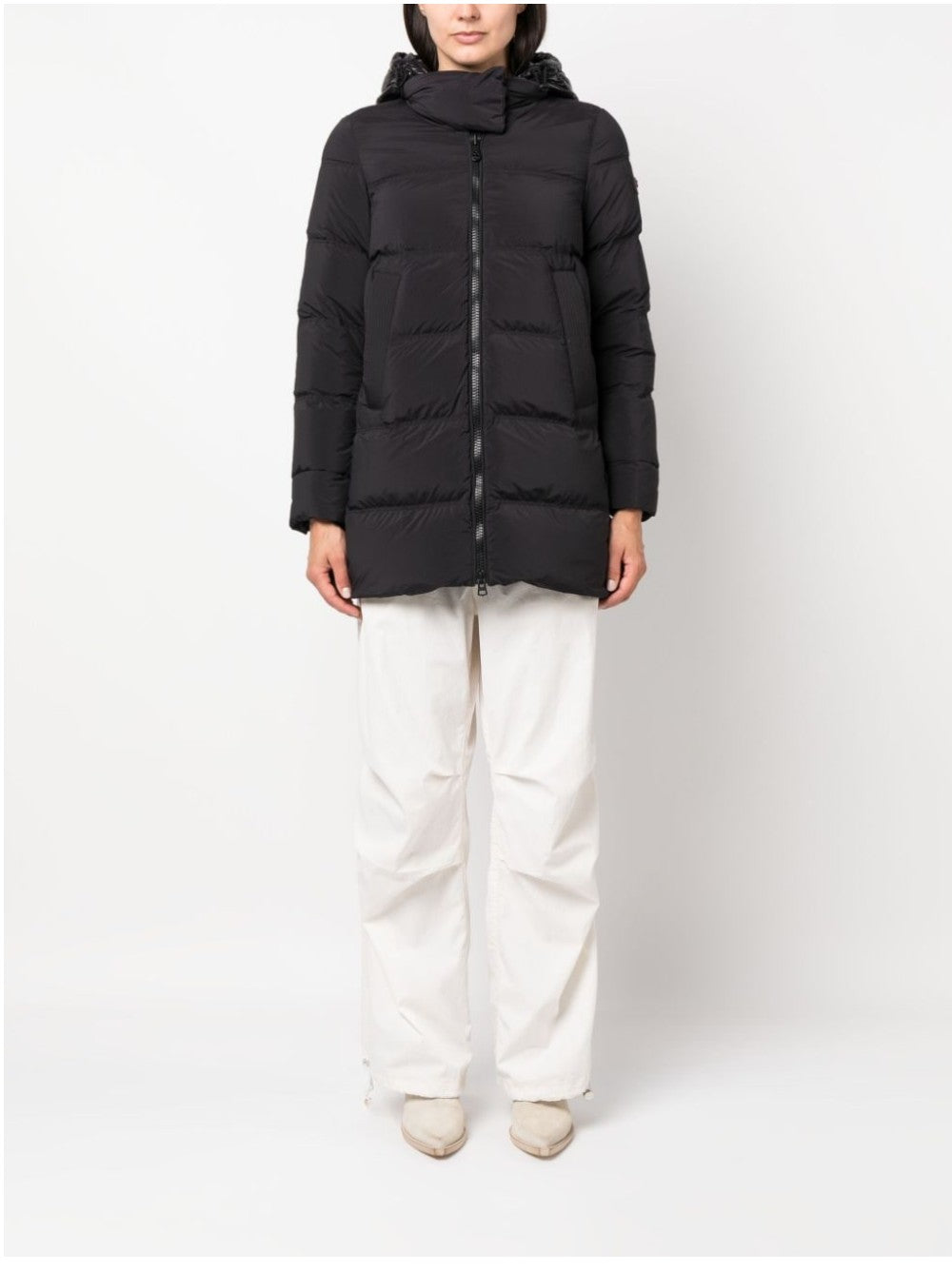 Peuterey PIUMINO CON PATCH LOGATA LATERALE Blu