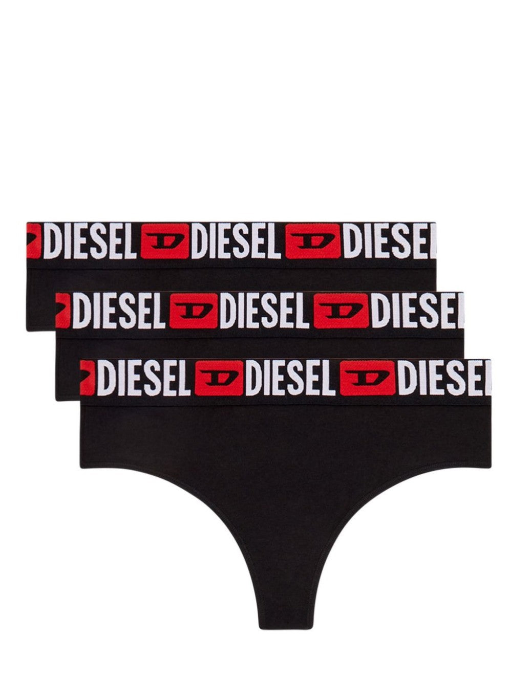 Diesel PERIZOMA UFST-STARS-THREEPACK Nero