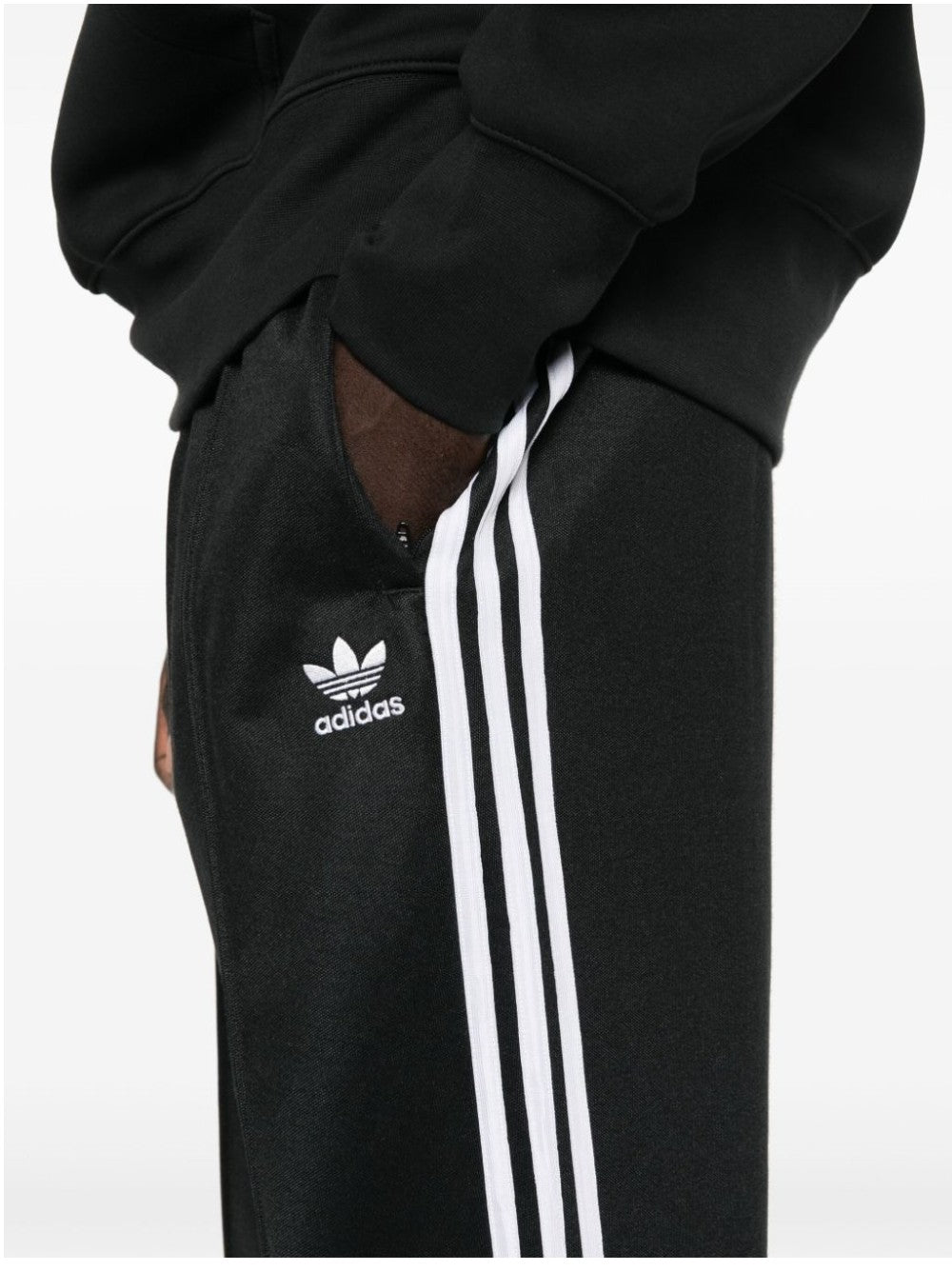 Adidas TRACK PANTS ADICOLOR FIREBIRD Nero
