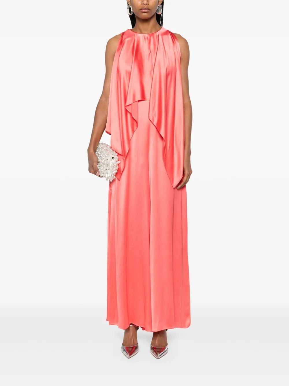 Pinko TUTA IN SATIN Arancione