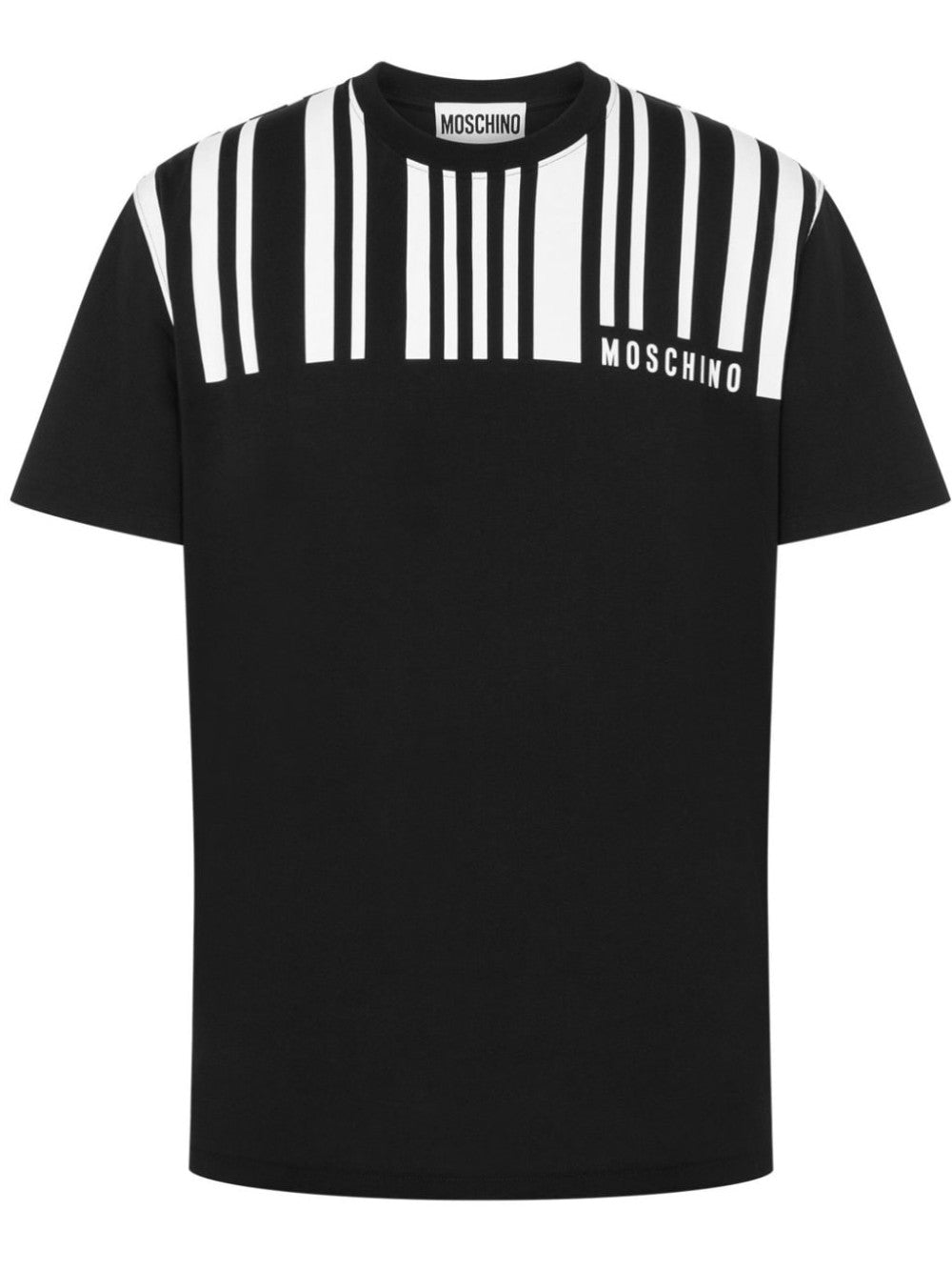 T-SHIRT WITH BARCODE PRINT
