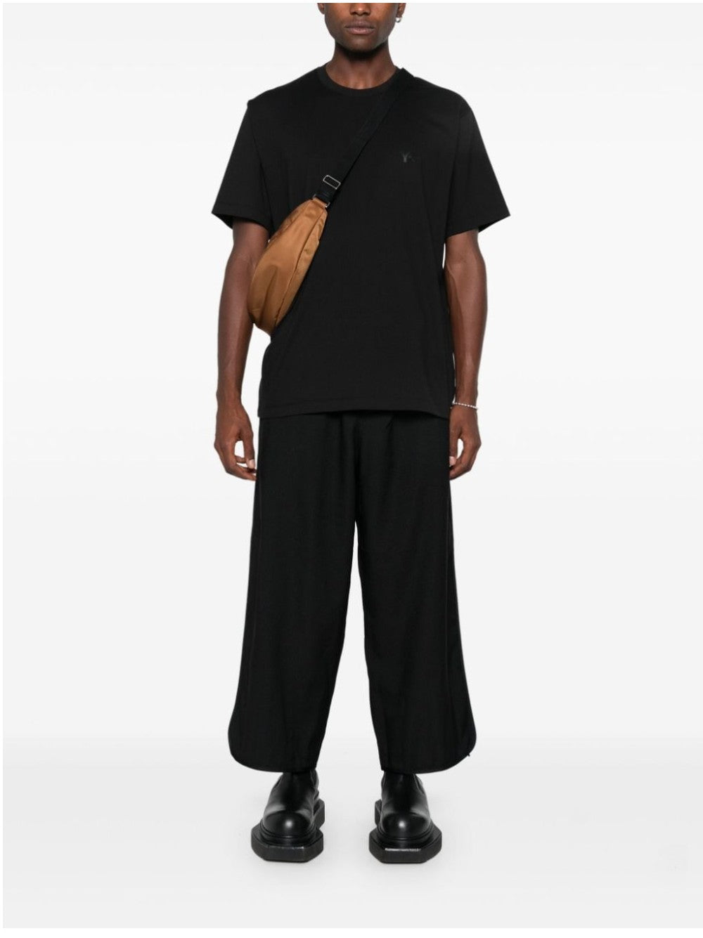 Y-3 T-SHIRT REGULAR Nero