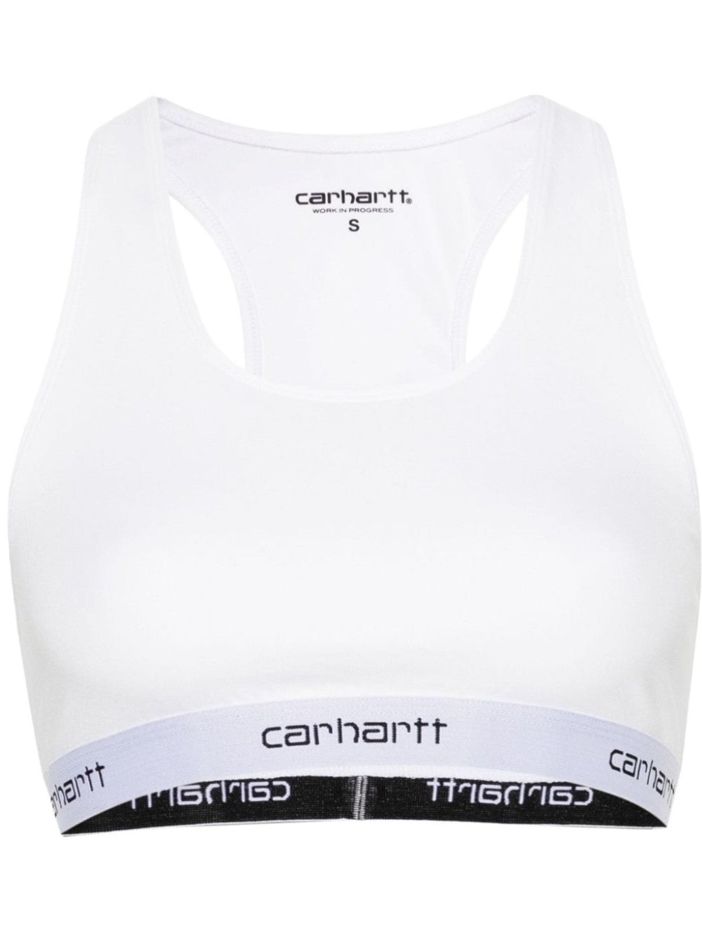 "Carhartt Wip TOP "W' SCRIPT RACER" Bianco"