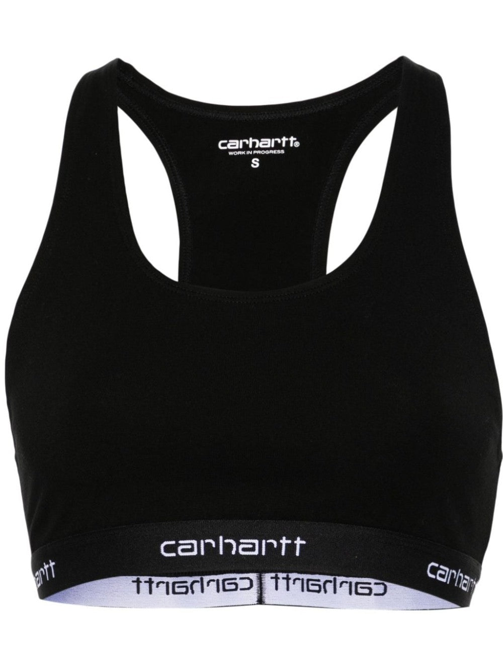 "Carhartt Wip TOP "W' SCRIPT RACER" Nero"