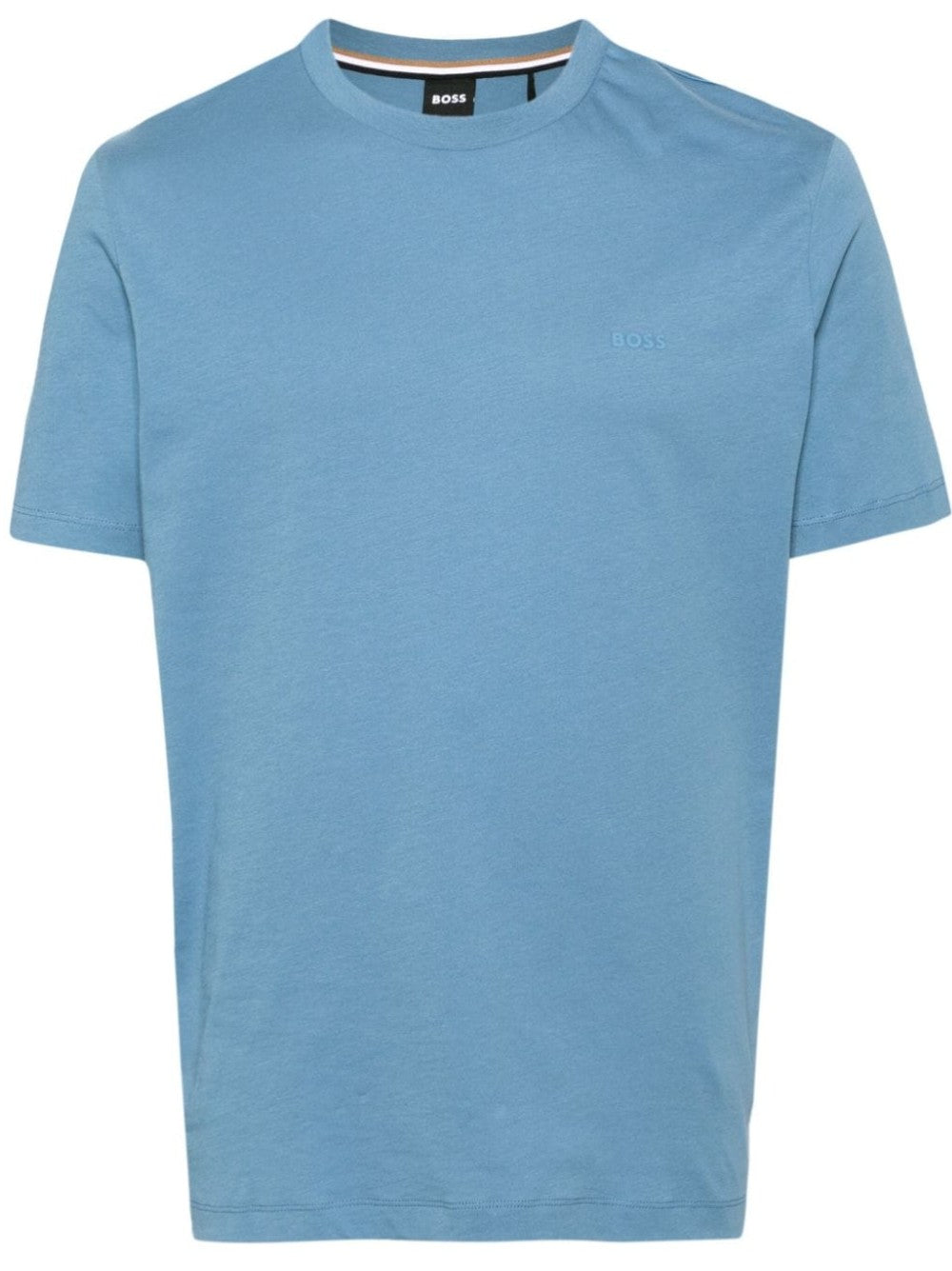Boss T-SHIRT CON LOGO STAMPATO IN GOMMA Azzurro