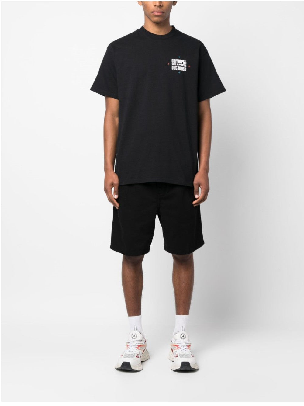 "Carhartt Wip SHORTS "FLINT" Nero"