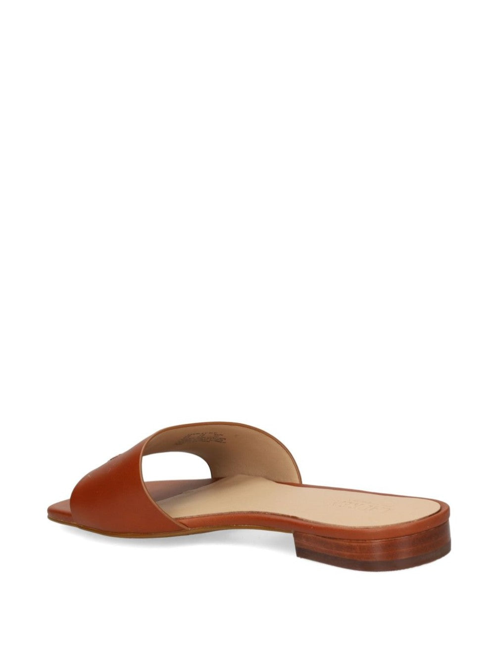 Lauren Ralph Lauren SANDALI SLIP-ON CON LOGO Marrone