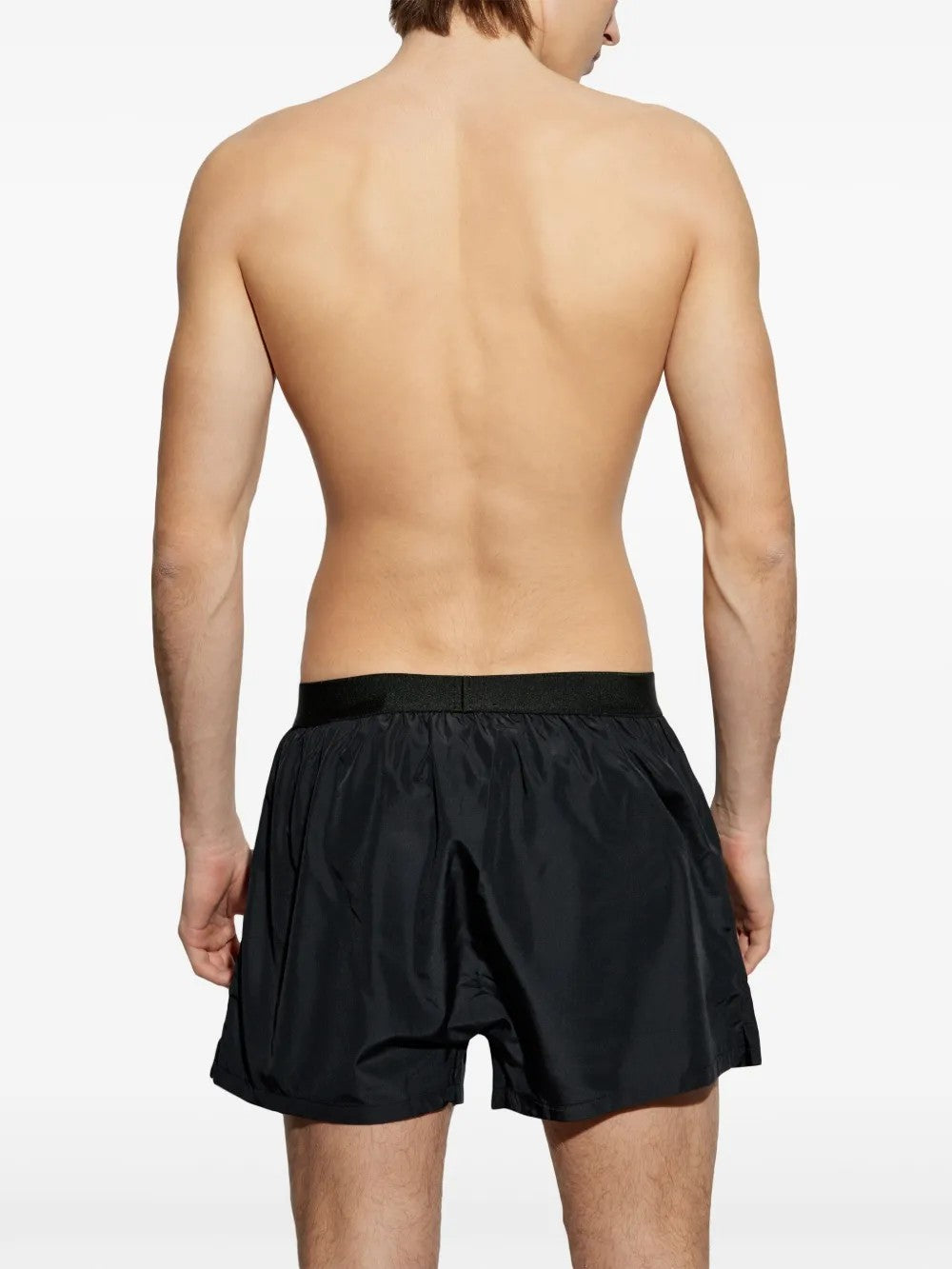 Dsquared Beachwear SHORTS MARE CON LOGO Nero