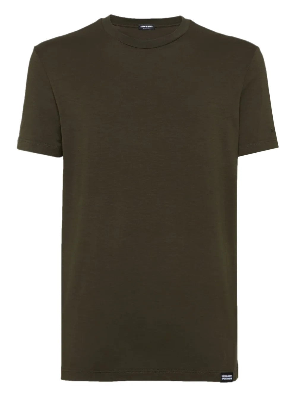 Dsquared Underwear T SHIRT BASIC CON LOGO Verde