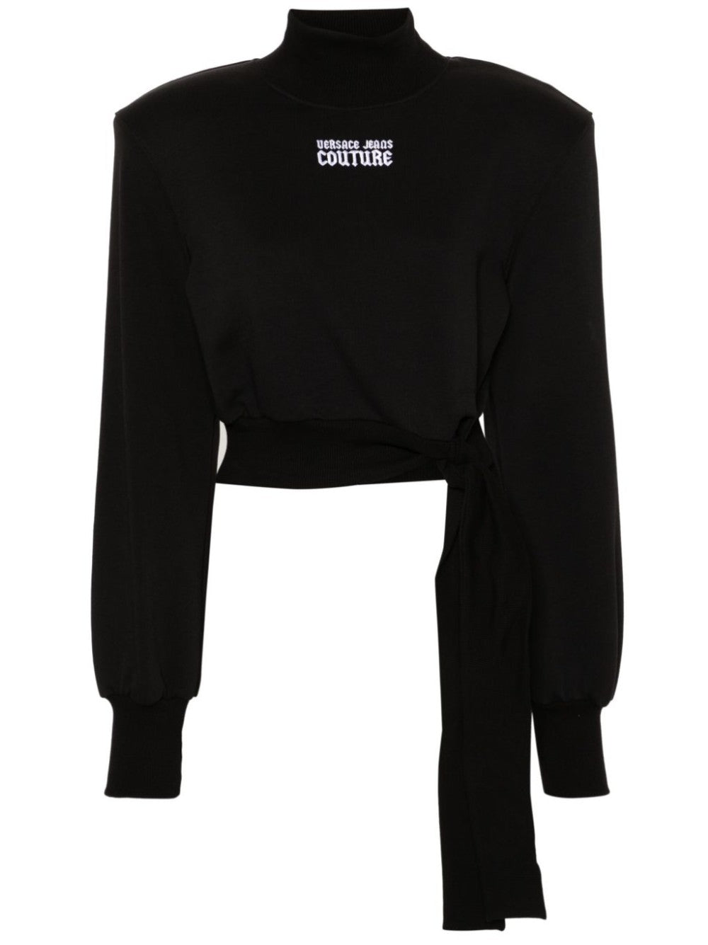 CROPPED SWEATSHIRT WITH EMBROIDERY