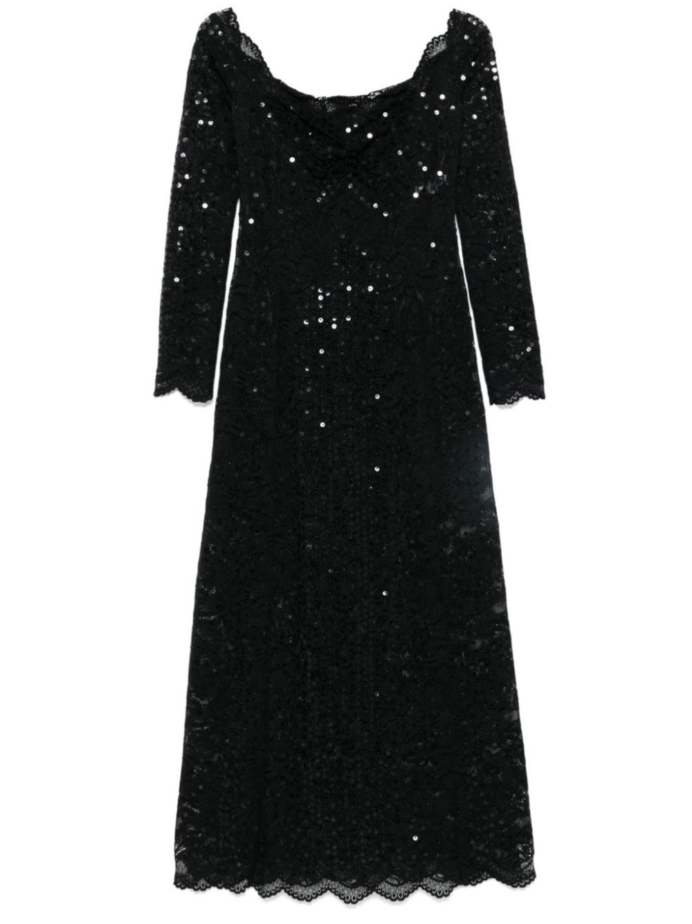 VESTIDO LARGO CON LENTEJUELAS