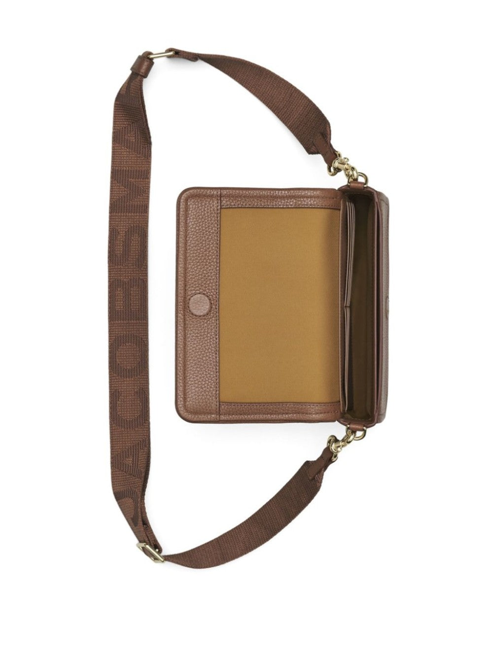 Marc Jacobs THE LEATHER MINI BAG Marrone