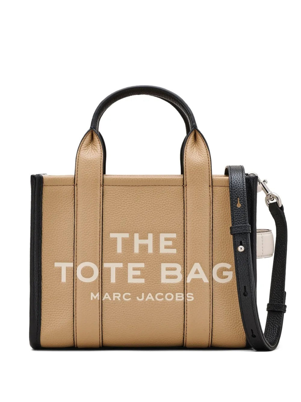 Marc Jacobs THE COLORBLOCK SMALL TOTE BAG Marrone
