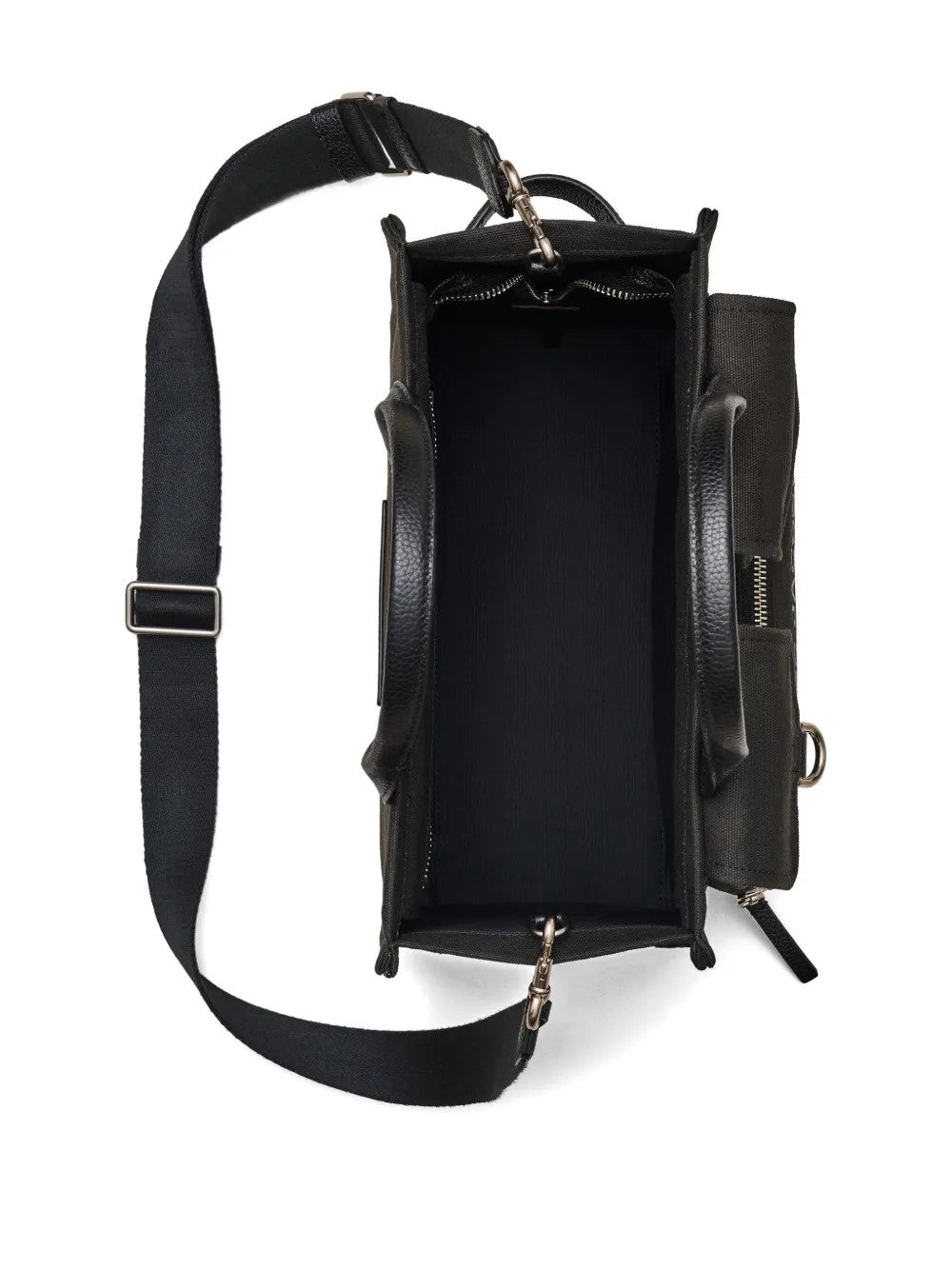 Marc Jacobs THE CARGO CANVAS MEDIUM TOTE BAG Nero