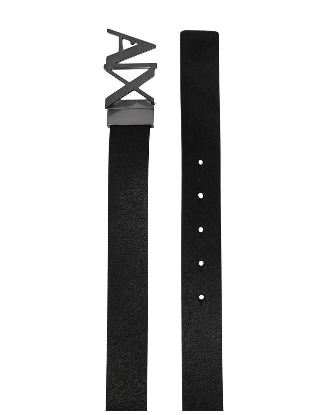 Armani Exchange CINTURA IN PELLE Nero