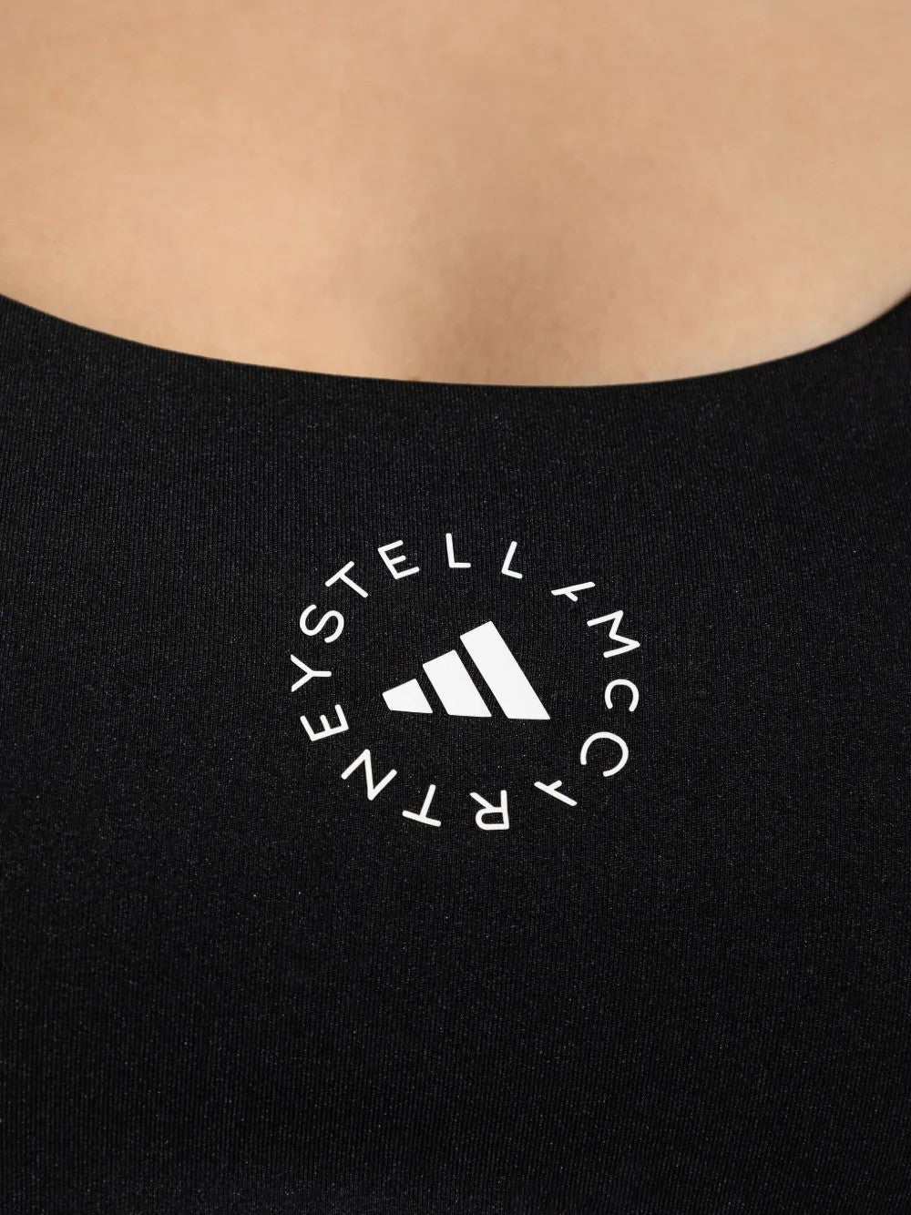 Adidas By Stella Mccartney TOP SPORTIVO YOGA Nero