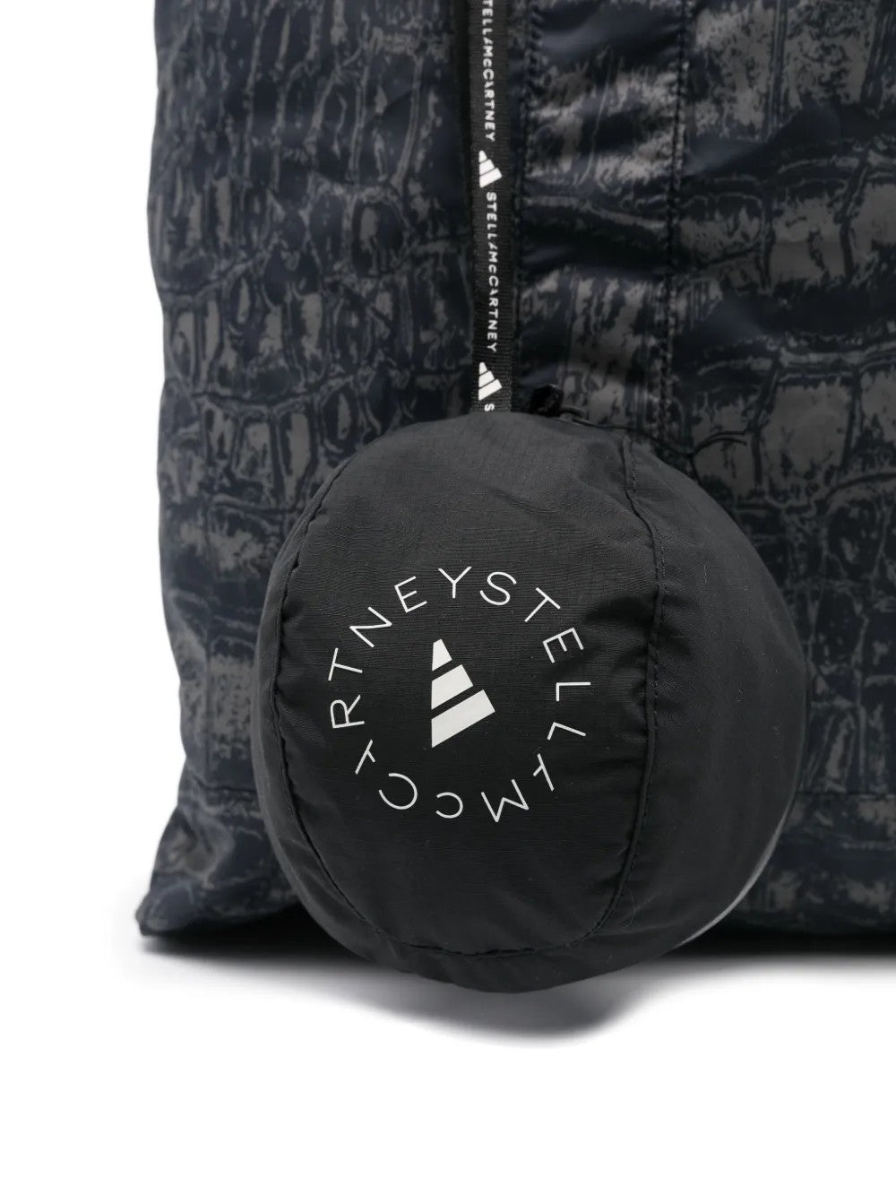 Adidas By Stella Mccartney BORSA RIPIEGHEVOLE CON LOGO Nero
